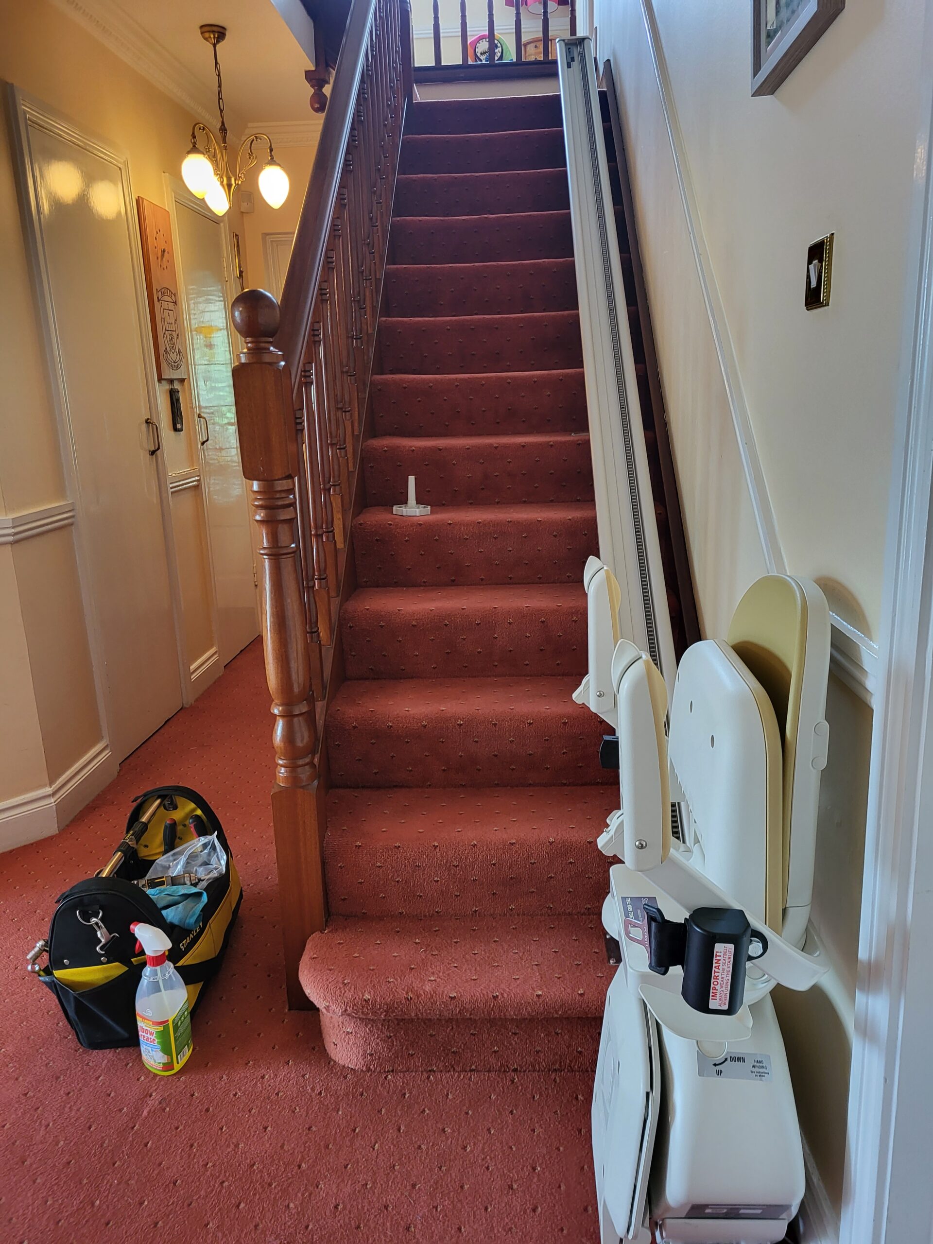 Platinum Curved Stairlift